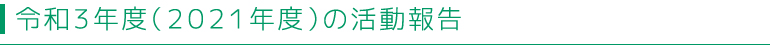 平成２９年度の活動報告