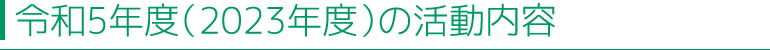 活動内容
